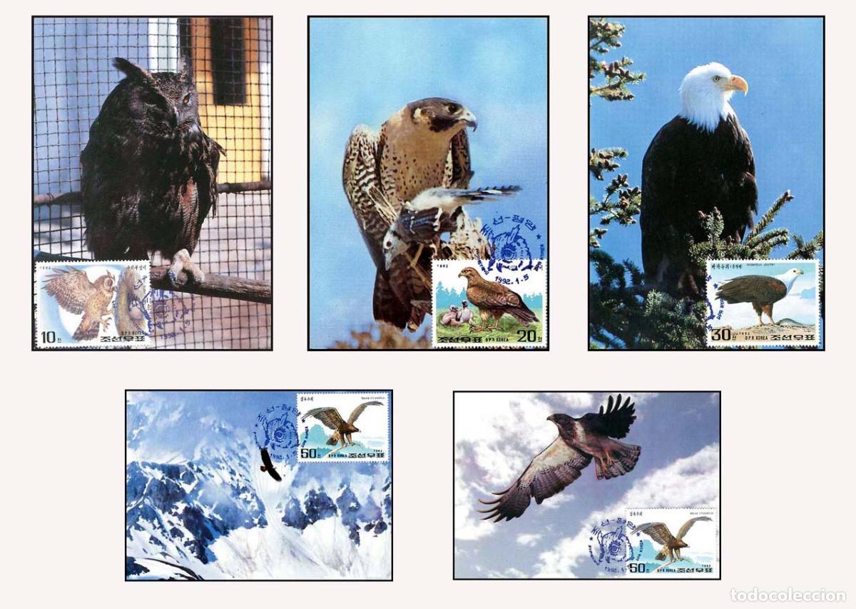 Sellos: RPDC 1992 Aves - Foto 1