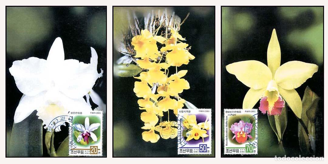 Sellos: RPDC 2000 flores - Foto 1