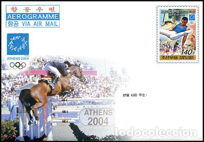 Sellos: RPDC 2004 28є Juegos Olнmpicos - Foto 1