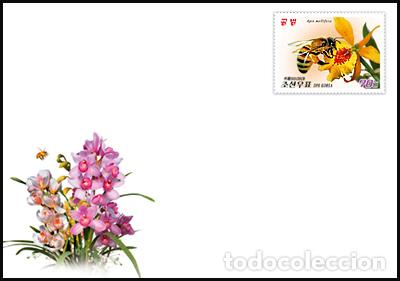 Sellos: RPDC 2013 orquнdeas y abejas - Foto 1