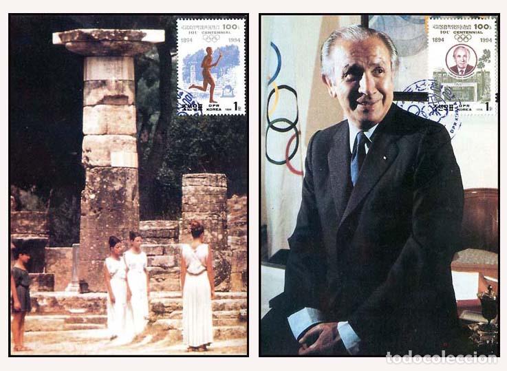 Sellos: RPDC 1994 Juegos olнmpicos - Foto 1