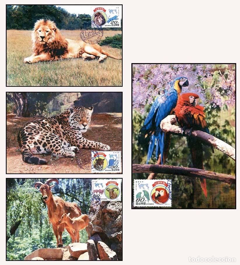 Sellos: RPDC 1997 animales - Foto 1
