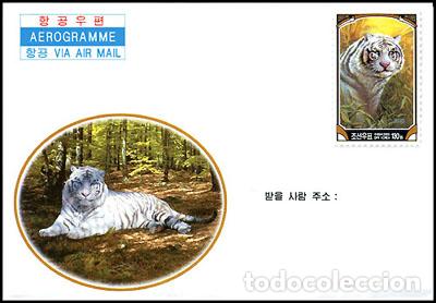 Sellos: RPDC 2005 Tigre blanco - Foto 1