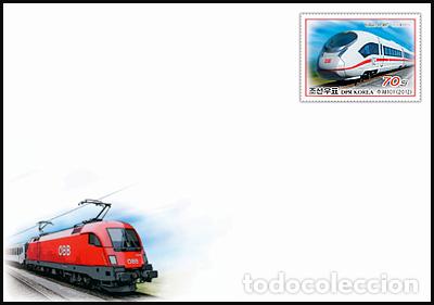 Sellos: RPDC 2012 Locomotoras - Foto 1