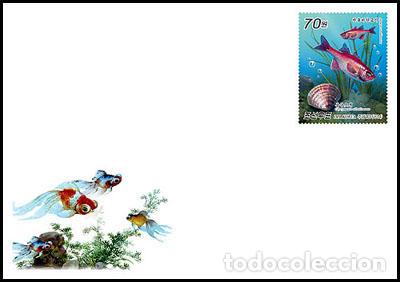 Sellos: RPDC 2014 pez dorado - Foto 1
