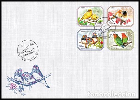 Sellos: RPDC 2021 Aves - Foto 1