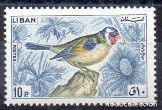 Sellos: LIBANO 1967 - PAJARO - YVERT 251* - Foto 1