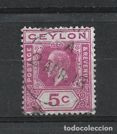 Sellos: ceylan 1921 sello usado - 5-40 - Foto 1