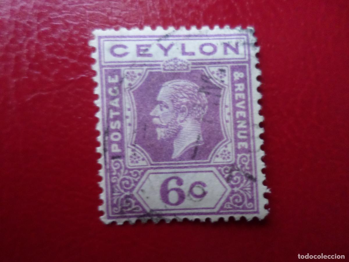 Sellos: ceilan, 1921, jorge V, Yvert 208 - Foto 1