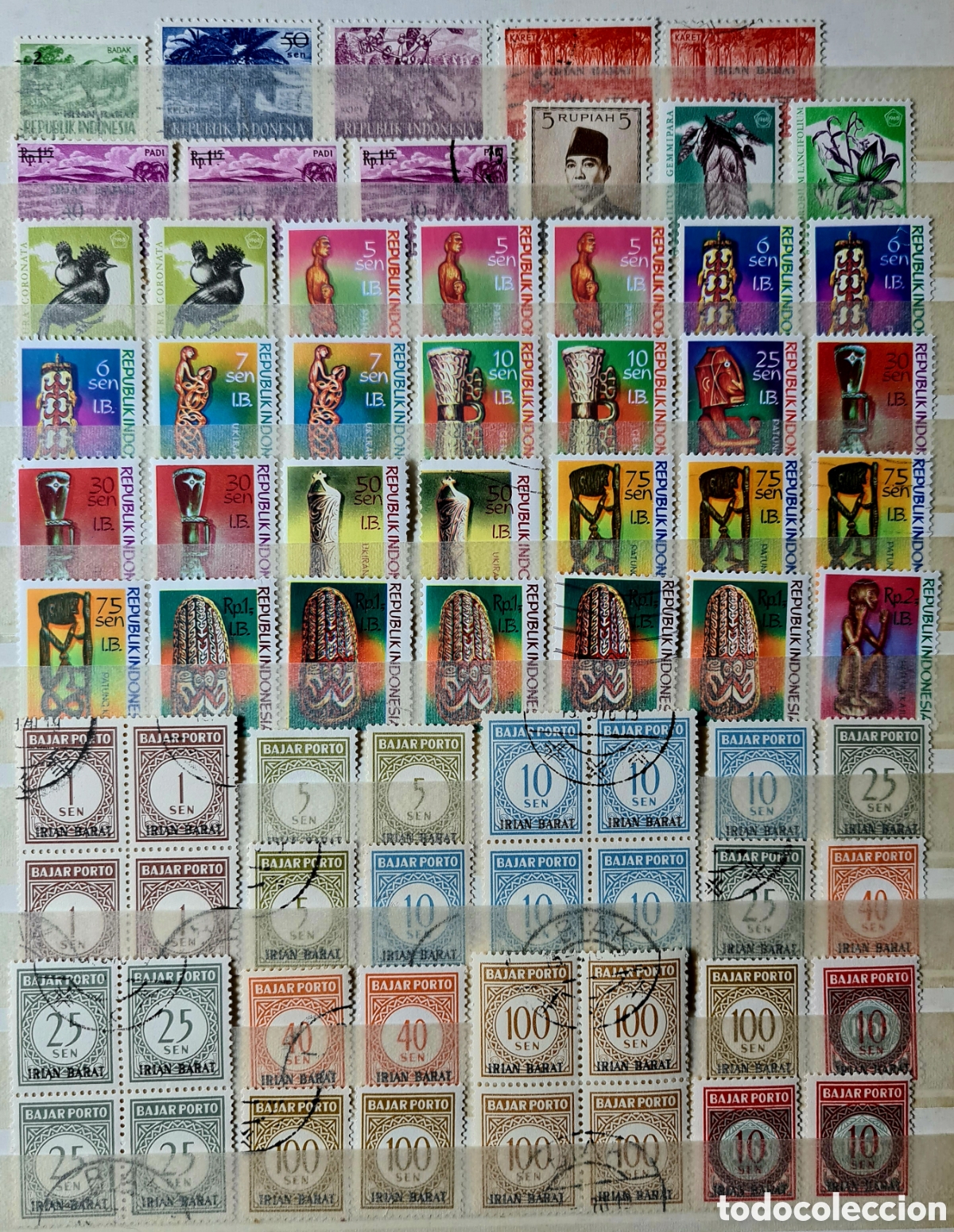 Timbres: Sellos de Pap&uacute;a Occidental