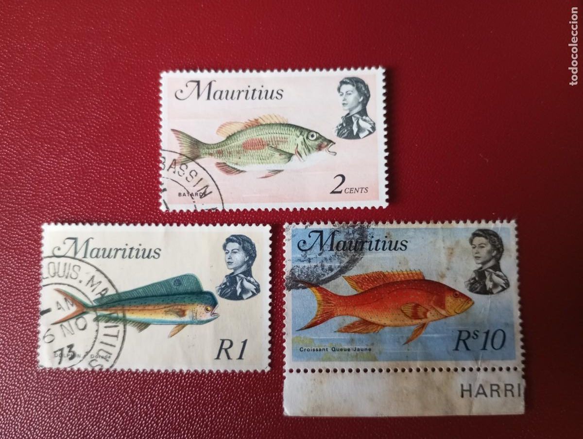 Sellos: ISLAS MAURICIO, 1973, PECES - Foto 1