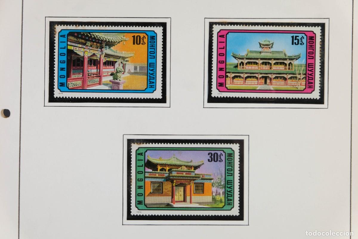 Sellos: Lote de 16 sellos de Mongolia - Foto 3