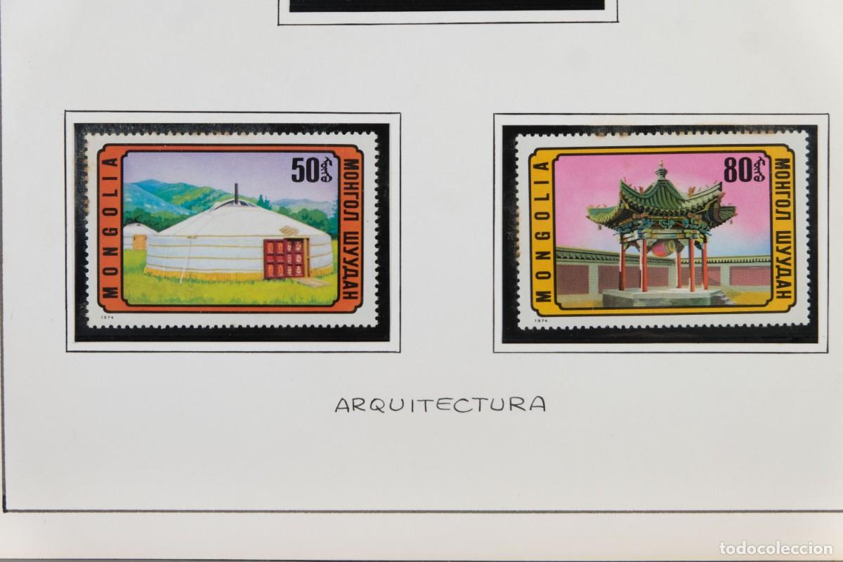 Sellos: Lote de 16 sellos de Mongolia - Foto 4