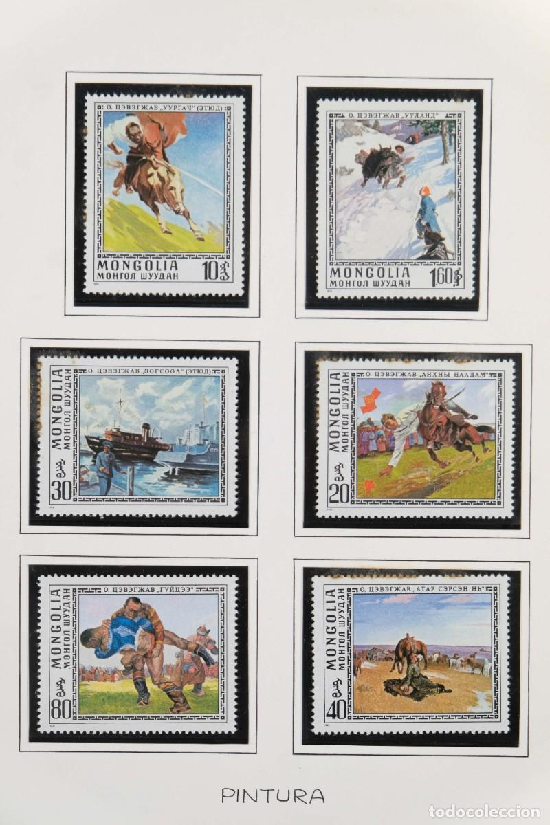 Sellos: Lote de 16 sellos de Mongolia - Foto 6