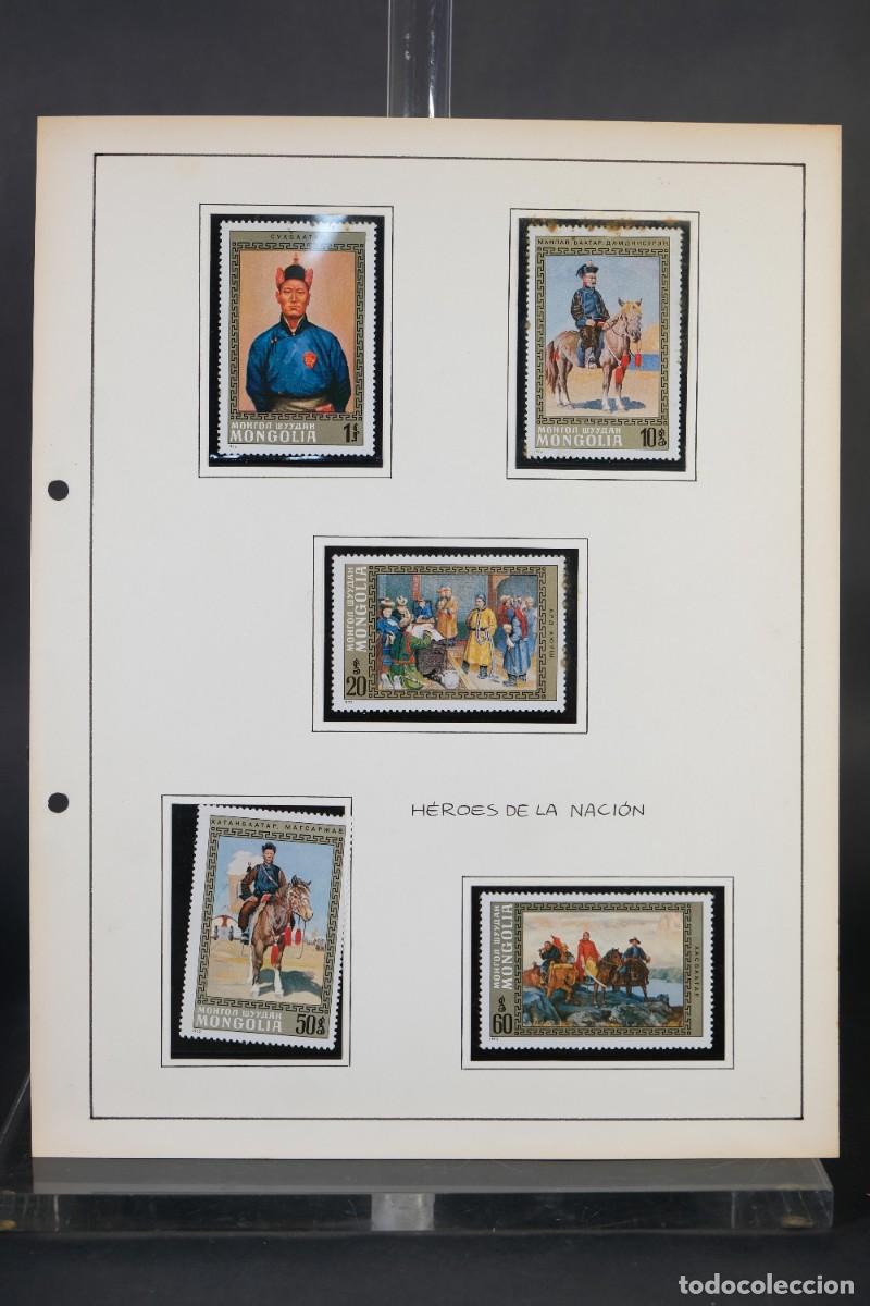 Sellos: Lote de 16 sellos de Mongolia - Foto 7