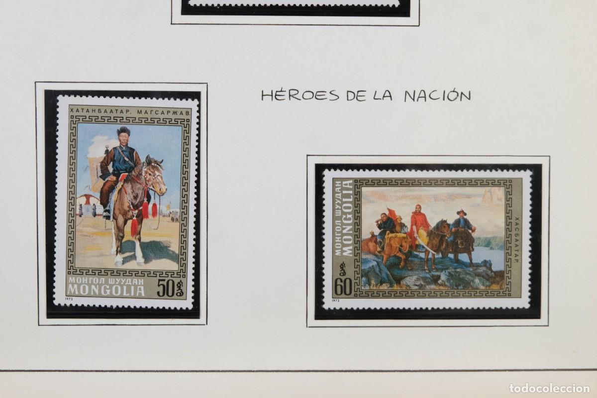 Sellos: Lote de 16 sellos de Mongolia - Foto 9