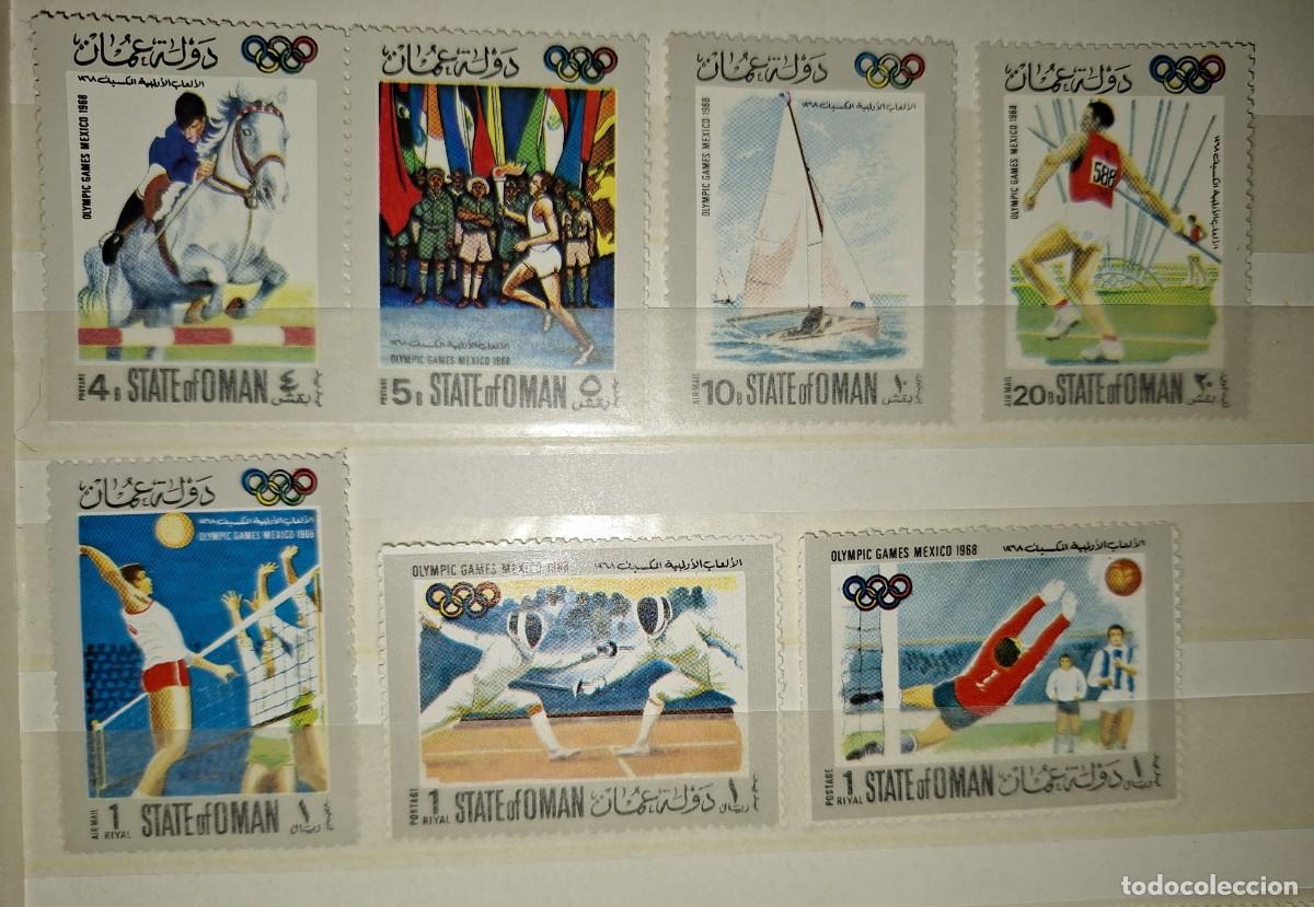 Sellos: OM&Aacute;N, 1968, CENICIENTAS. - Foto 1