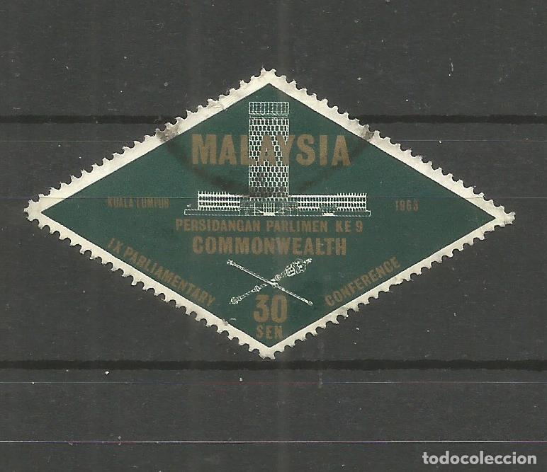 Sellos: MALASIA YVERT NUM. 8 USADO - Foto 1