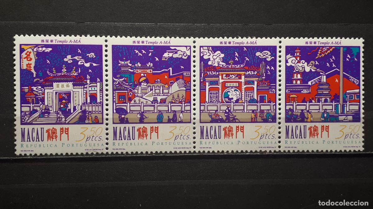 Sellos: MACAO. A&Ntilde;O 1997 **. YVERT 856/9 - Foto 1