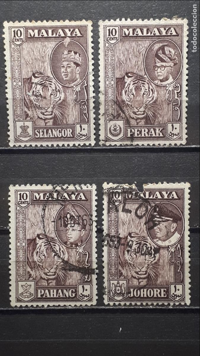 Sellos: MALASIA . A&Ntilde;O 1959.&deg;. - Foto 1
