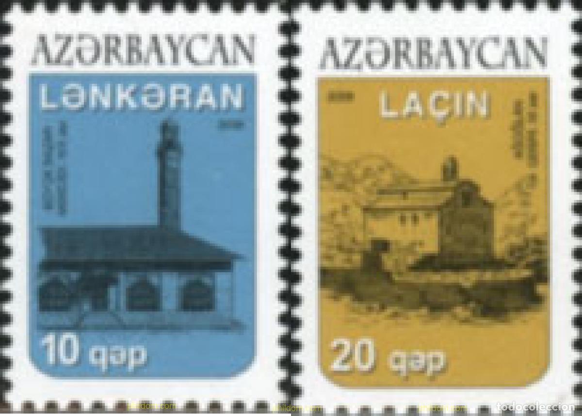 Sellos: 188908 MNH AZERBAIYAN 2006 EDIFICIOS - Foto 1
