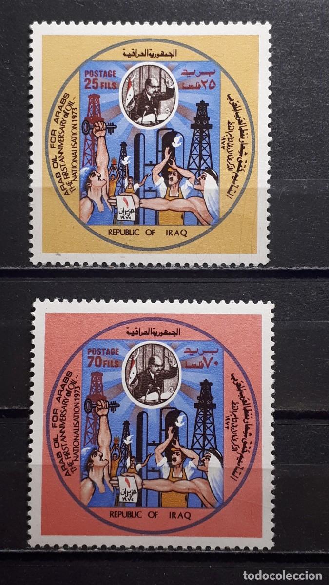 Sellos: IRAK. A&Ntilde;O 1973. **. YVERT 698/9 - Foto 1