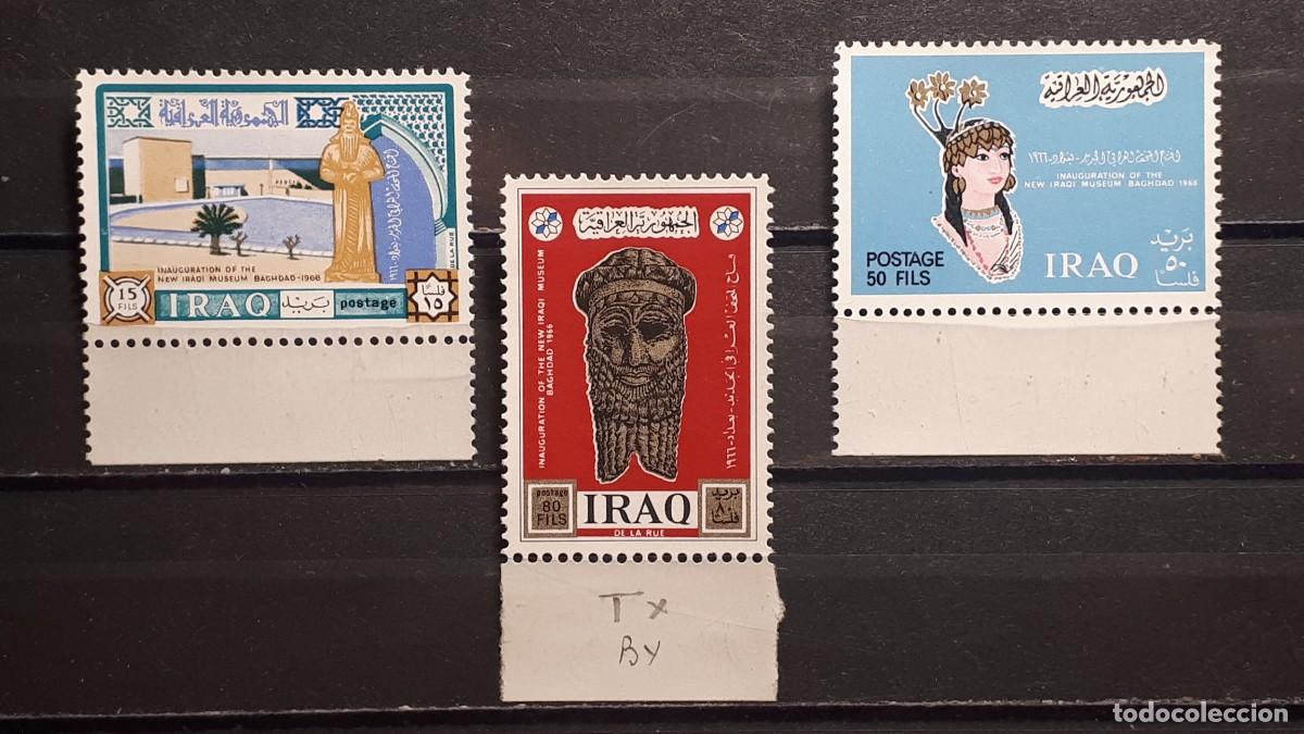 Sellos: IRAK. A&Ntilde;O 1966. **. YVERT 457/9 - Foto 1
