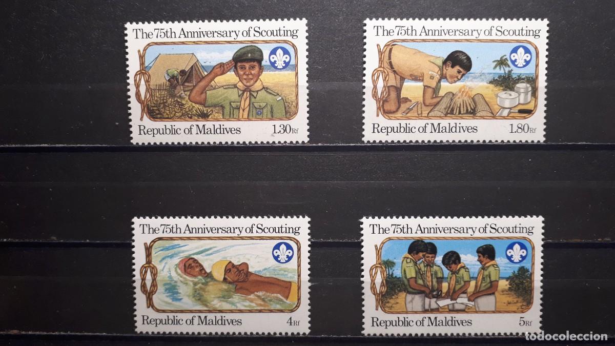 Sellos: MALDIVAS. A&Ntilde;O 1982. **. YVERT. 896/9 - Foto 1
