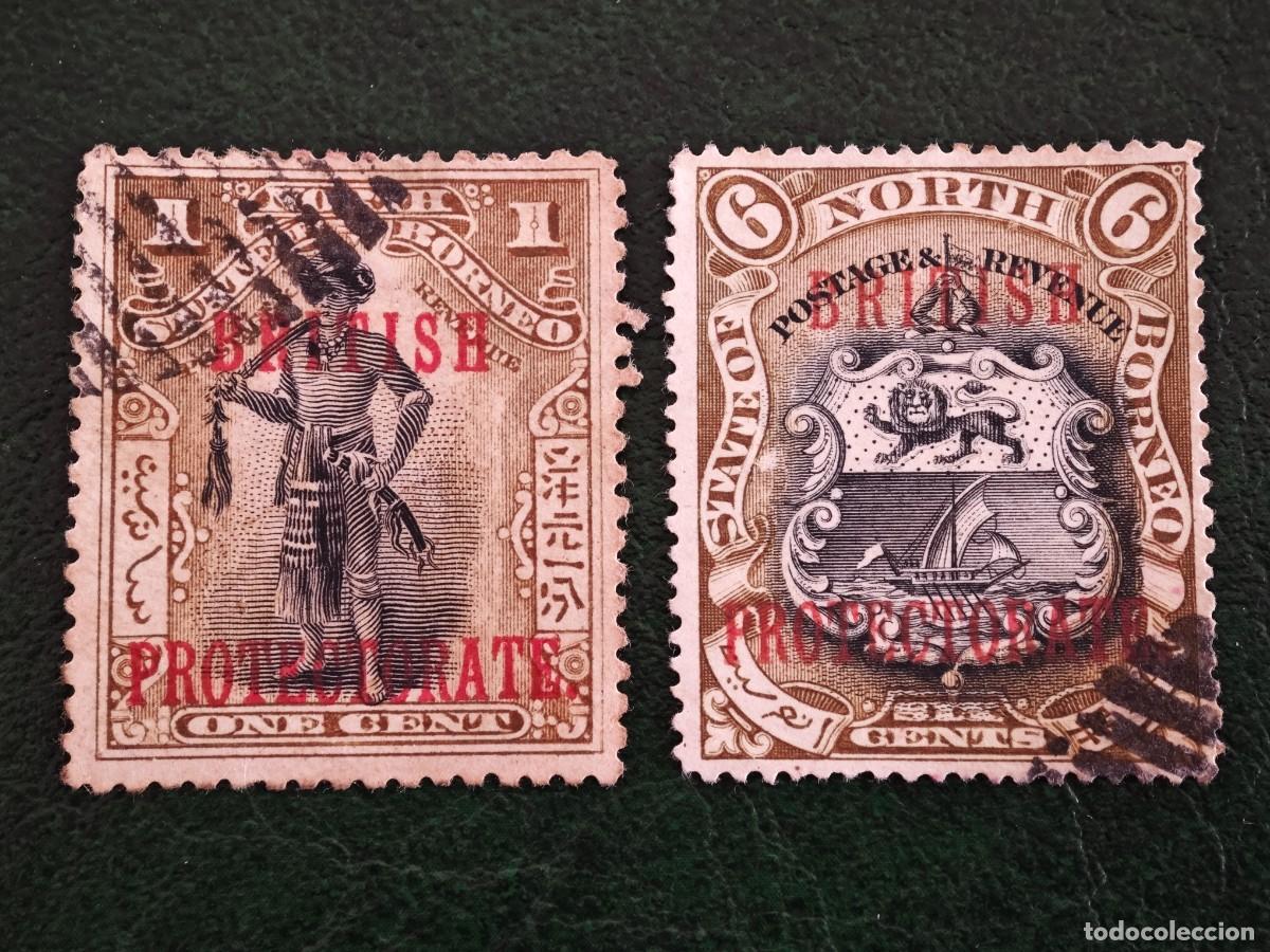 Sellos: 1901-1902 Borneo del Norte - Foto 1