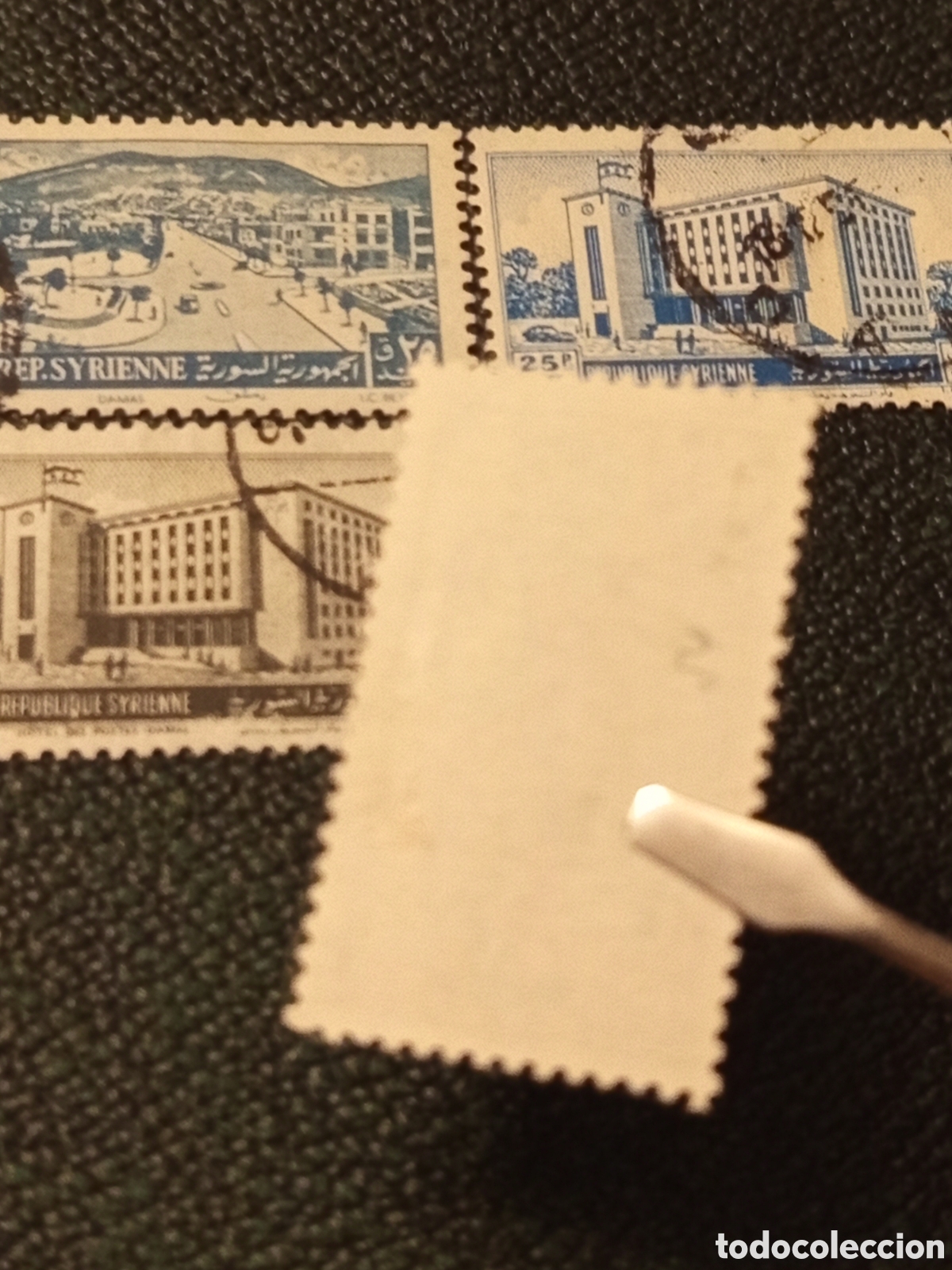 Sellos: SELLO POSTAL SIRIA 1952 Edificio - Foto 2