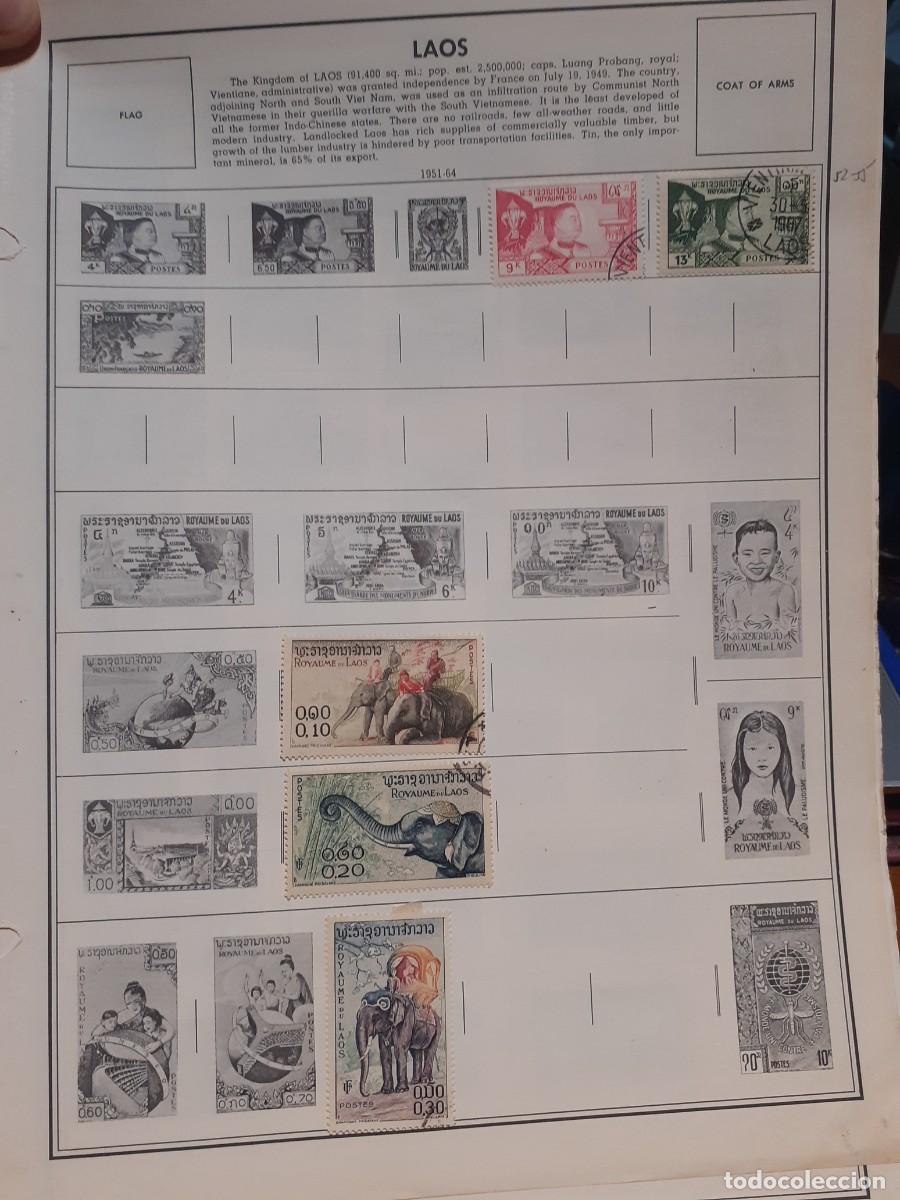 Sellos: COLECCION DE SELLOS DE LAOS - Foto 1