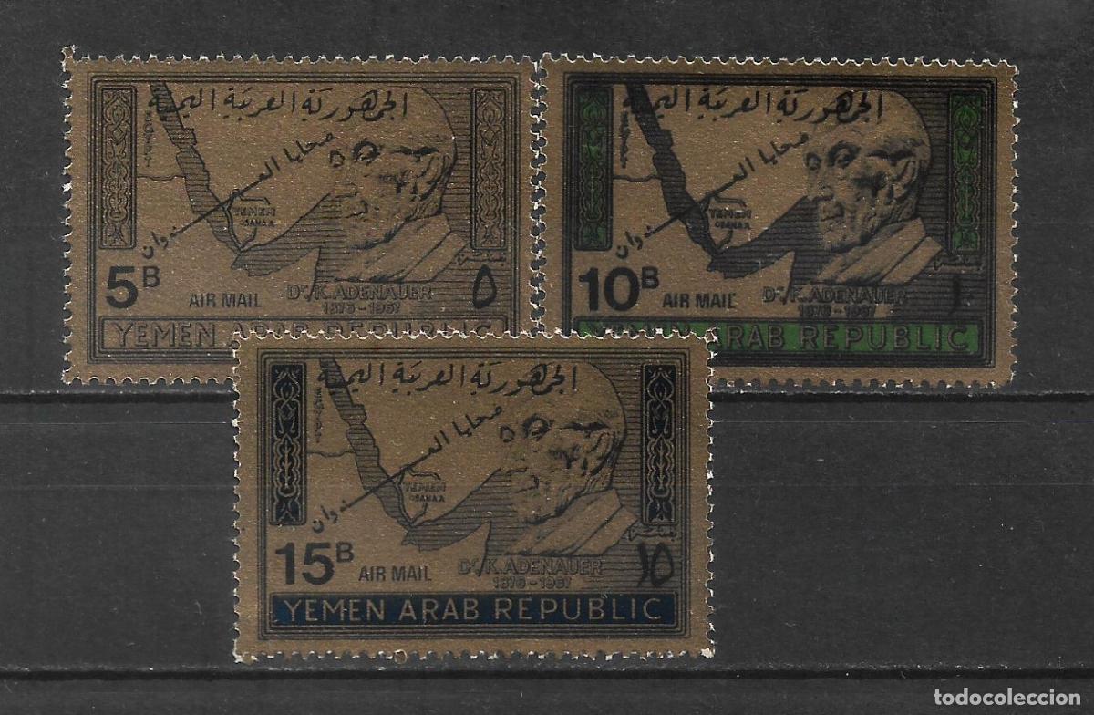 Stamps: yemen 1968 serie completa ** mnh - 28/24