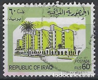 Sellos: IRAQ 1983 - ARQUITECTURA, EDIFICIOS MODERNOS - USADO - Foto 1