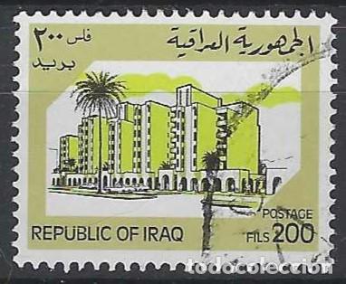 Sellos: IRAQ 1983 - ARQUITECTURA, EDIFICIOS MODERNOS - USADO - Foto 1