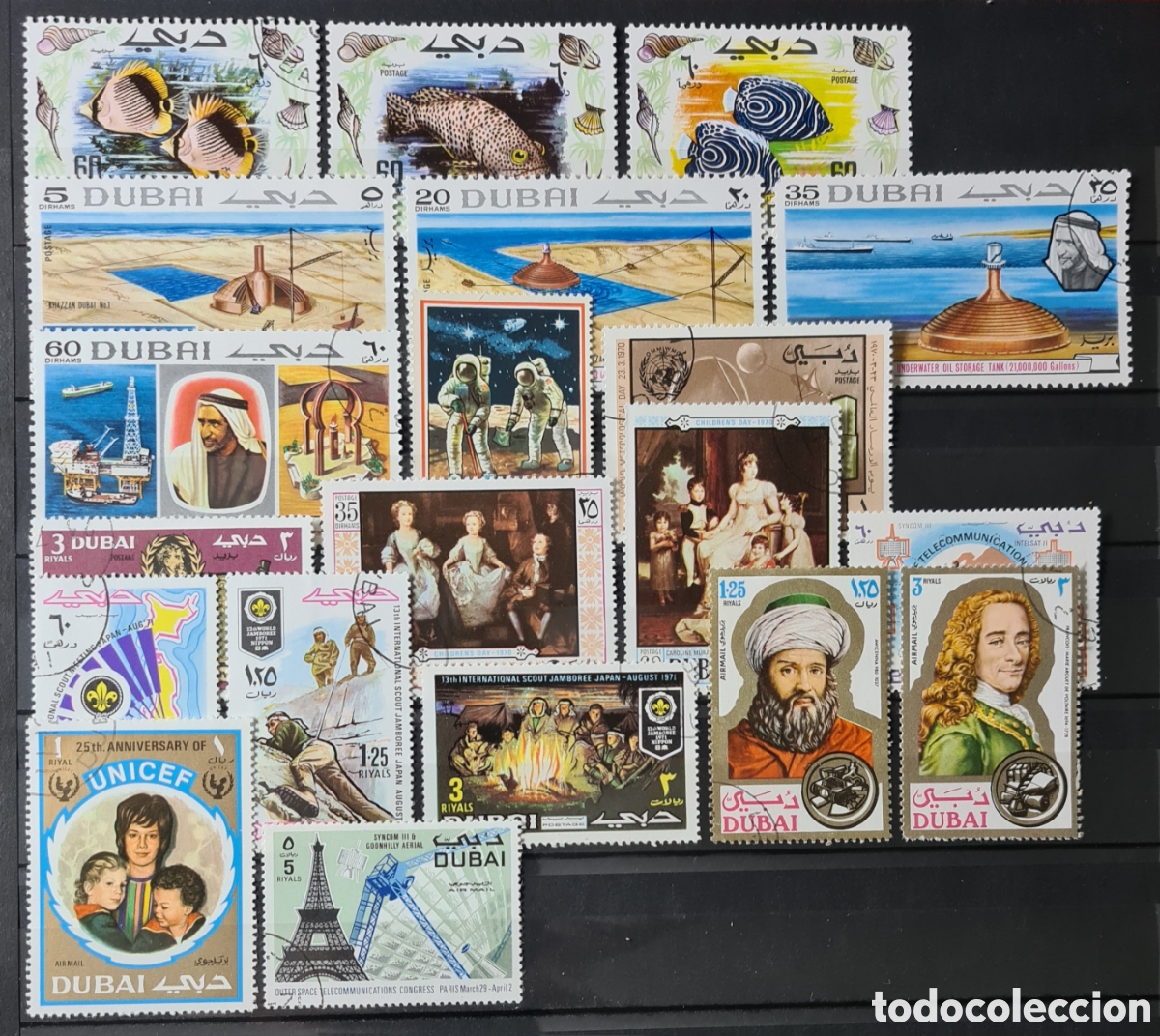 Sellos: Lote de Sellos de Dubai - Foto 2