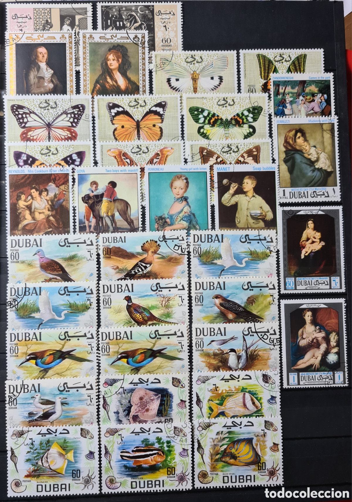 Sellos: Lote de Sellos de Dubai - Foto 1