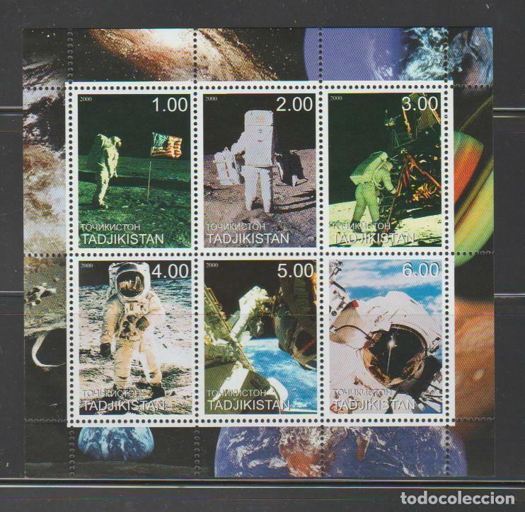 Selos: TADJIKISTAN 2000 SHEET MNH ESPACIO ESPACE SPACE ASTRONAUTAS ASTRONAUTS ASTRONAUTES