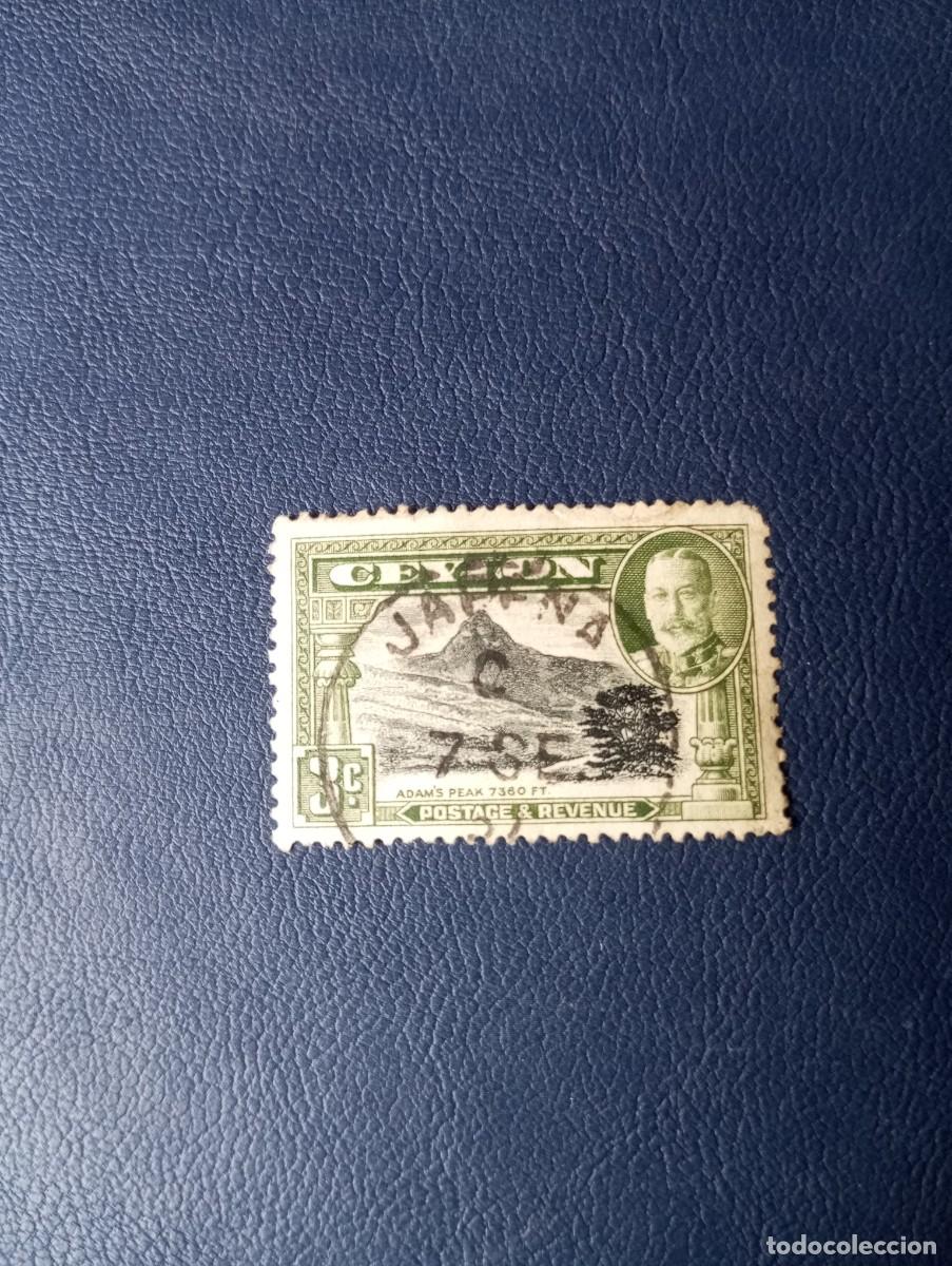 Sellos: CEYLAN, 1912/25 PICO DE ADAMS - Foto 1