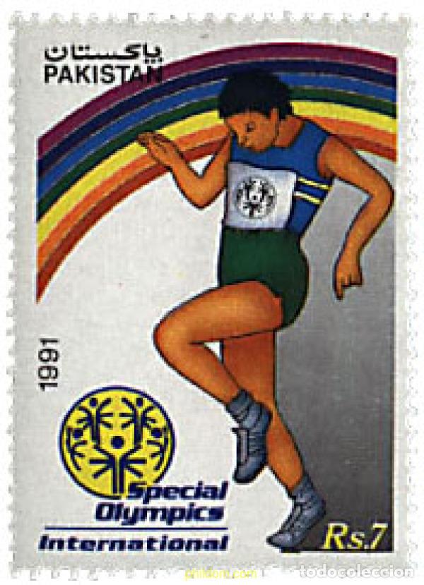 Sellos: 40067 MNH PAKISTAN 1991 JUEGOS OLIMPICOS PARA MINUSVALIDOS