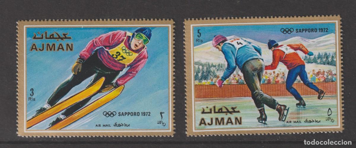 Sellos: Ajman 1972 - A84 mnh** - Foto 1