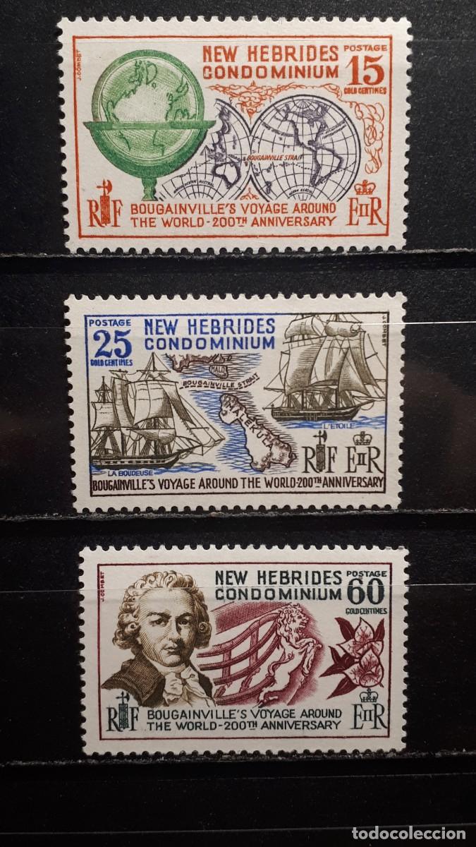 Sellos: NUEVAS HEBRIDAS. A&Ntilde;O 1968. **/. YVERT 270/2