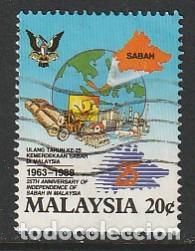 Sellos: MALASIA, SELLO USADO
