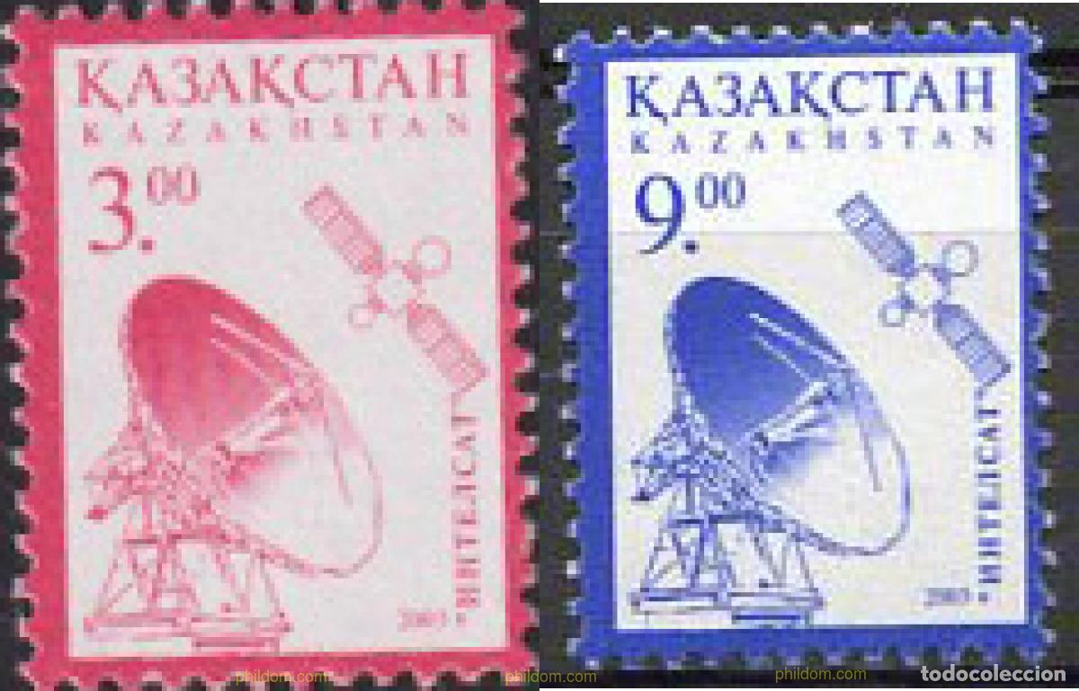 Sellos: 153325 MNH KAZAJSTAN 2003 SATELITE INTELSAT