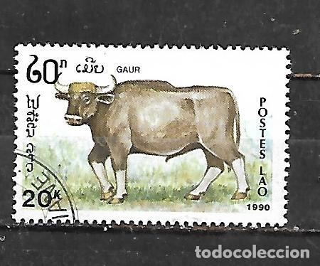 Sellos: 1990: LAOS Fauna - Ga&uacute;r (CTO)