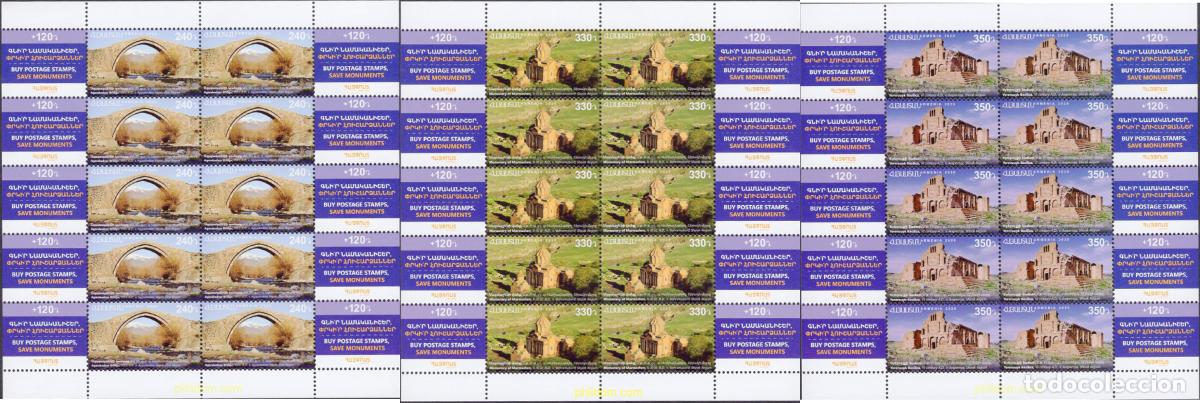 Timbres: 639670 MNH ARMENIA 2020 MONUMENTOS HIST&Oacute;RICOS Y CULTURALES DE ARMENIA