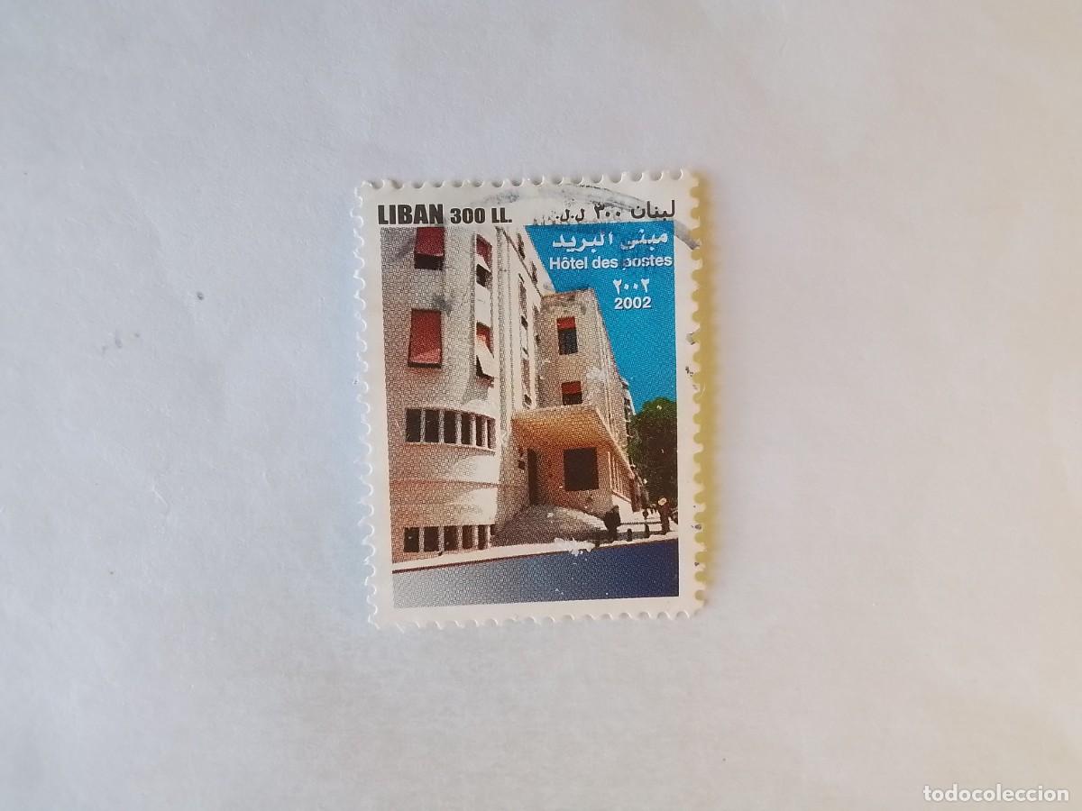 Sellos: A&Ntilde;O 2002 L&Iacute;BANO SELLO USADO