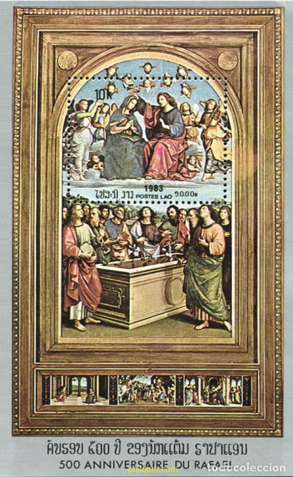 Sellos: 212235 MNH LAOS 1983 500 ANIVERSARIO DE RAFAEL