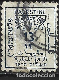 Sellos: PALESTINA TAXE IMPUESTOS YVERT NUM. 5 USADO