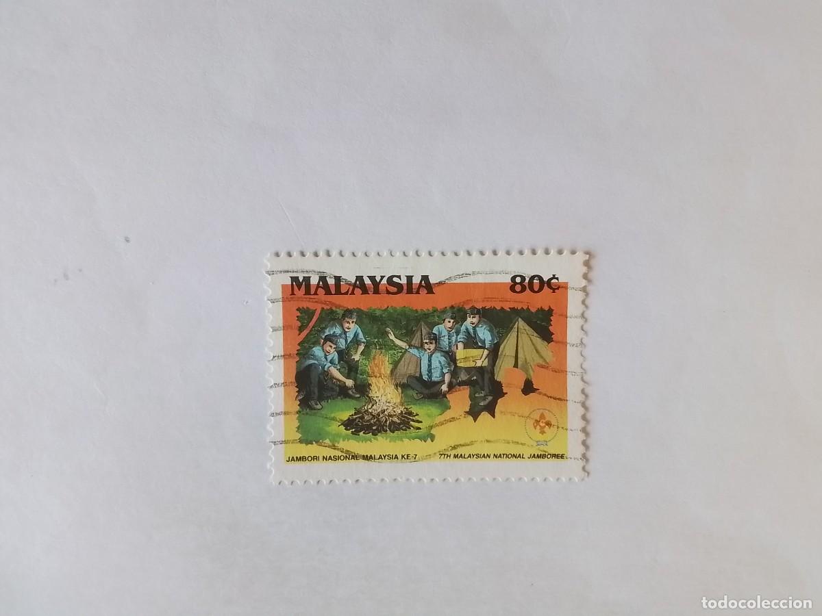 Sellos: A&Ntilde;O 1989 MALASIA SELLO USADO