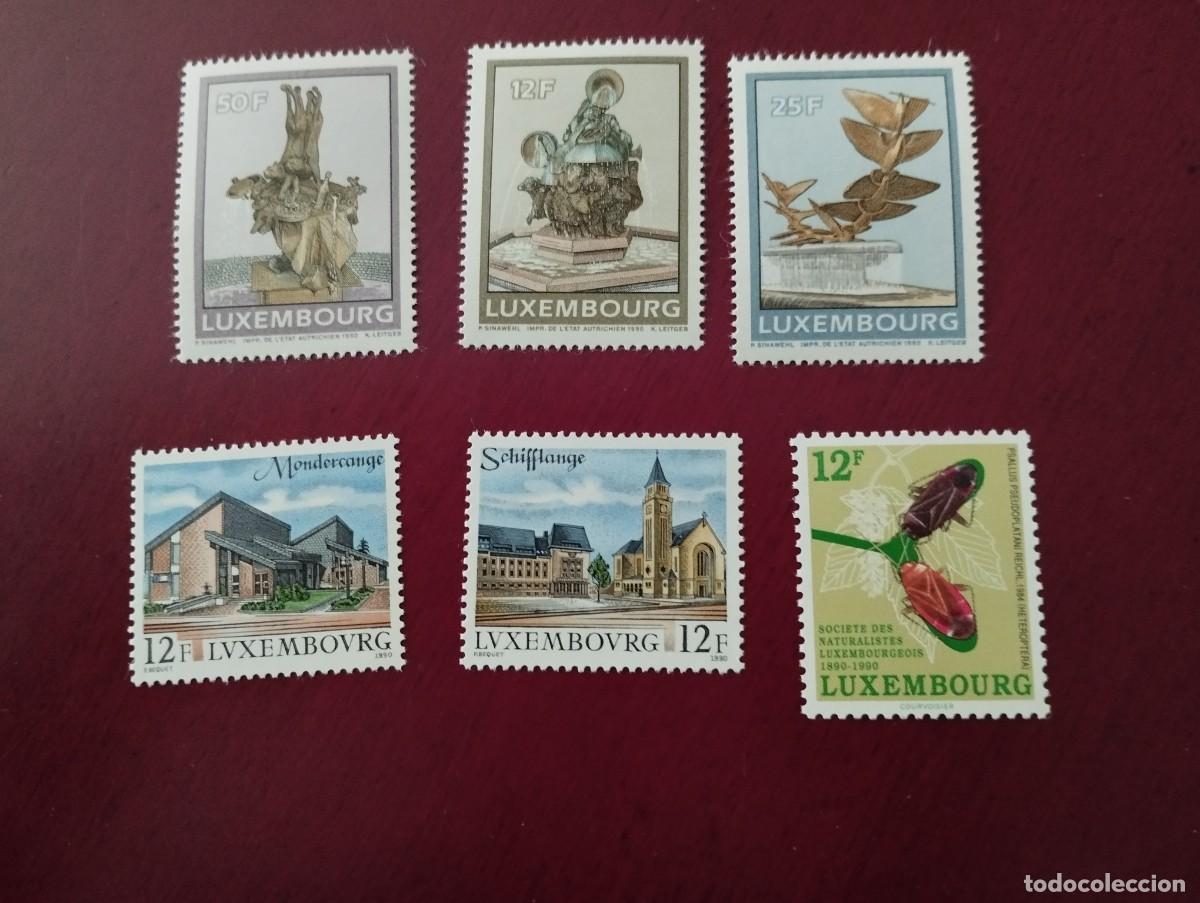 Sellos: SELLOS LUXENBURGO PAISAJES URBANOS A&Ntilde;O 1990